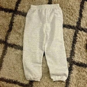 Light Grey Kids Medium Sweatpants